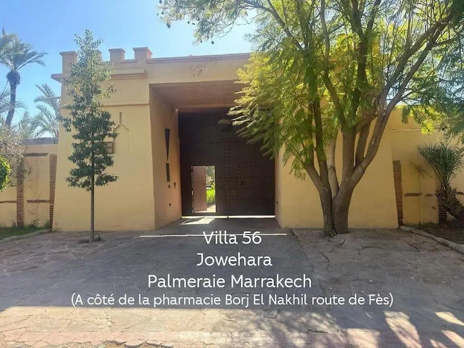 Villa Jowehara Palmeraie Marrakech Marrakesh
